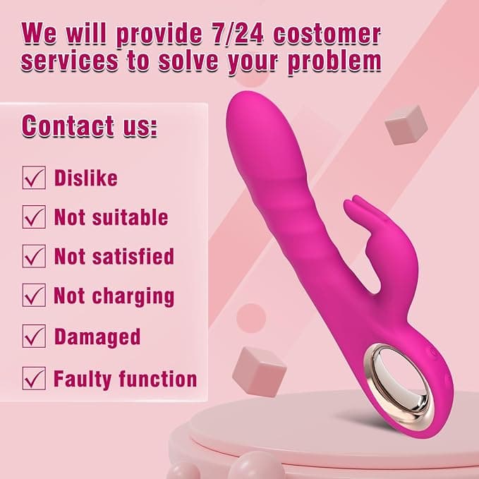 Pink rabbit vibrator — retail support graphic card